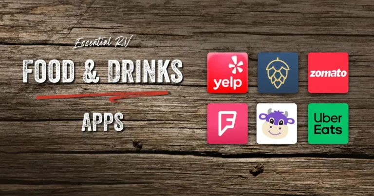 RV Food and Drinks Apps