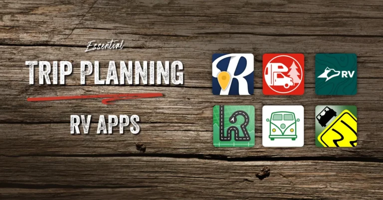 RV Trip Planning Apps