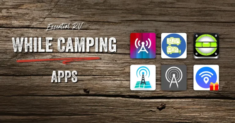 At the RV Campground Apps