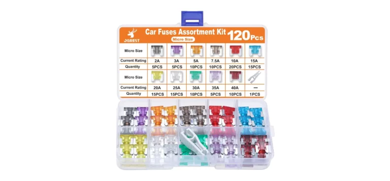 Jorest 120Pcs Car Fuse Kit – Essential Protection