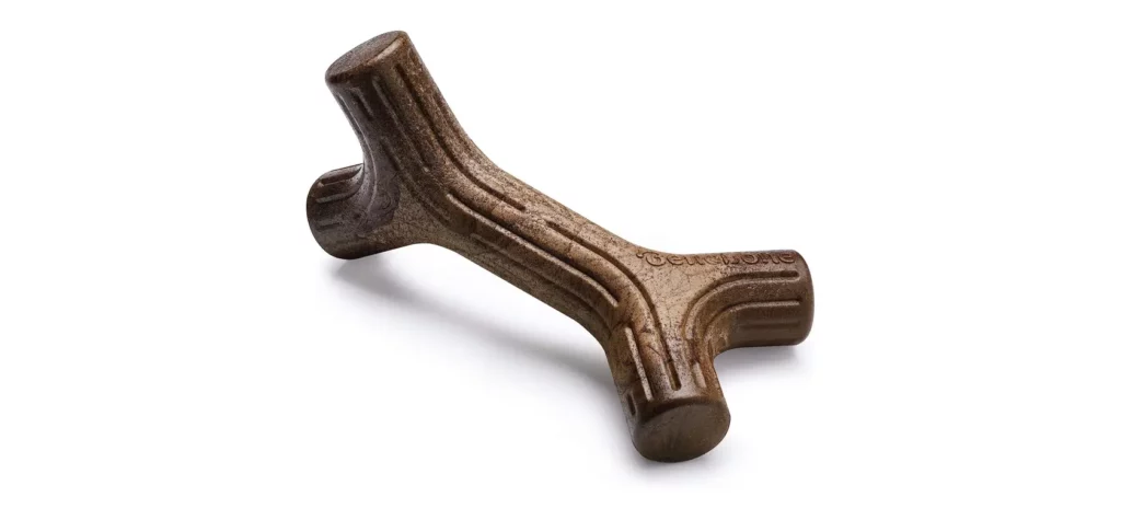 benebone maplestick durable dog chew toy