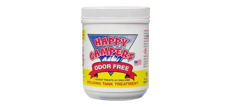 happy campers rv toilet treatment