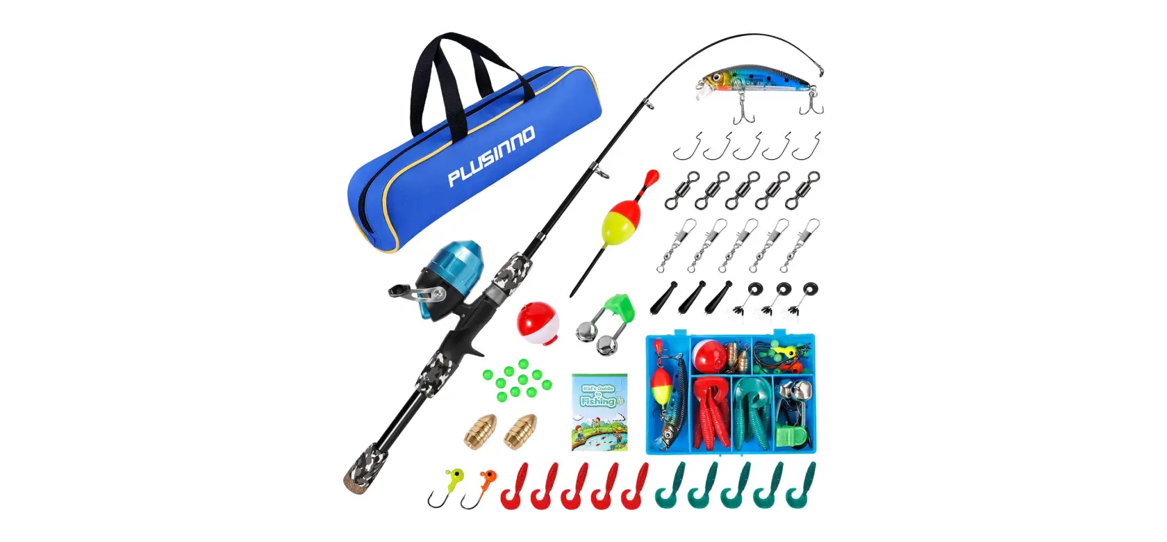 Kids Fishing Pole Set