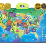 map poster educational rv game for kids