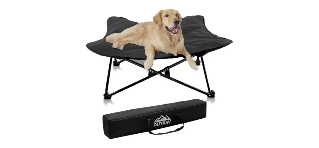 portable elevated rv dog bed