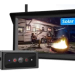 Rv Auto Vox Solar Wireless Backup Camera Monitor Rechargeable Trailer Rear View Camera