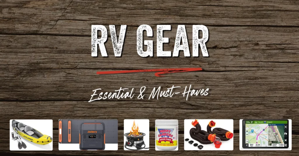 rv gear essentials rv