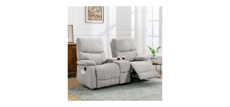 Rv Fabric Reclining Comfortable Loveseat Review